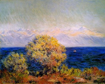  Antibes Pintura al %C3%B3leo - En Cap d Antibes Viento Mistral Claude Monet